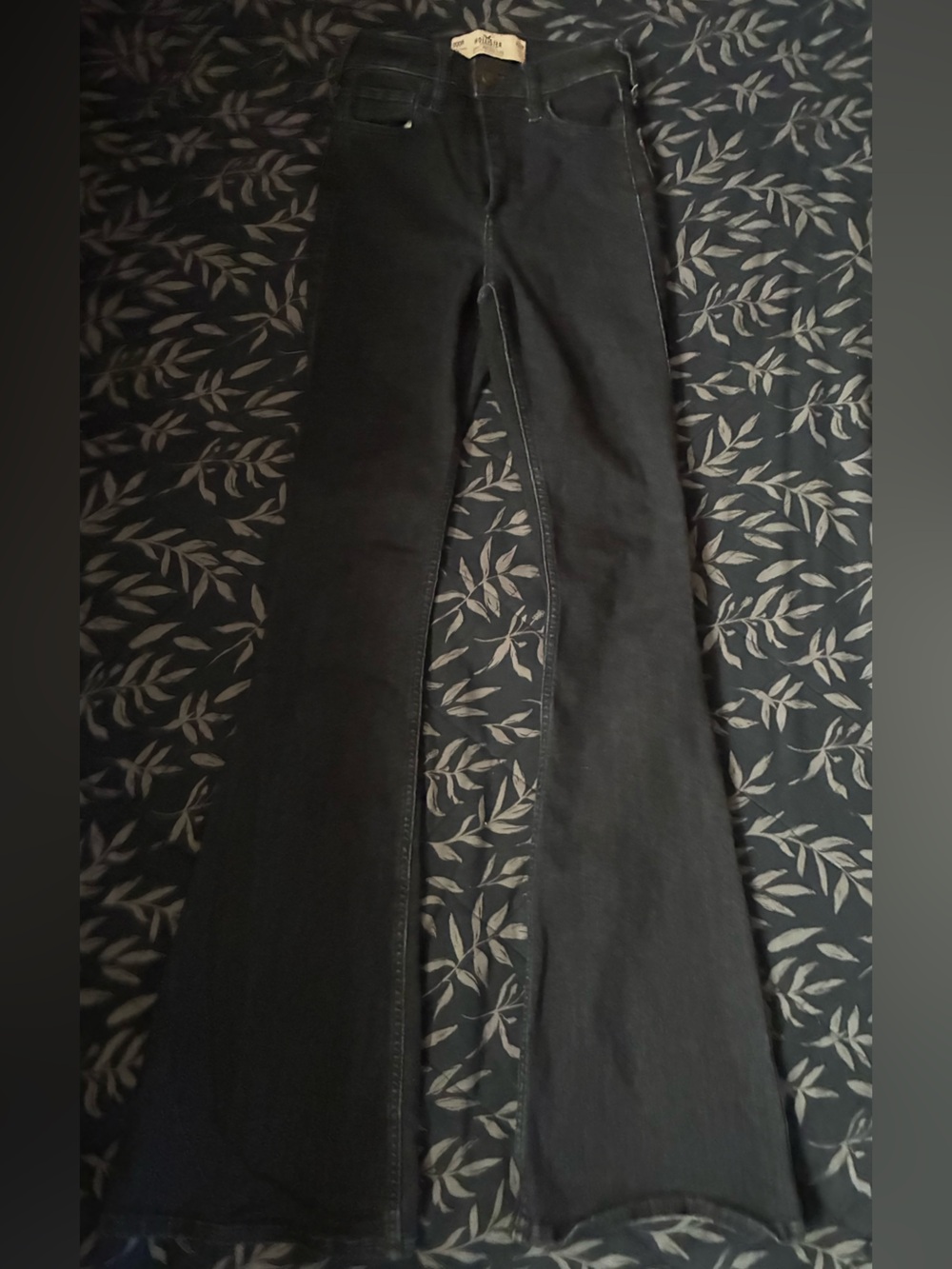 Hollister Men's Black Skinny Chinos